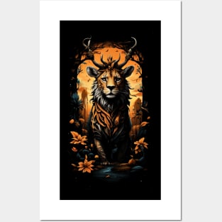 KING LION Posters and Art